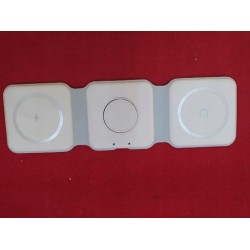 Outlet Magnetyczna bezprzewodowa podkładka 3w1 składana biała ładowanie mag