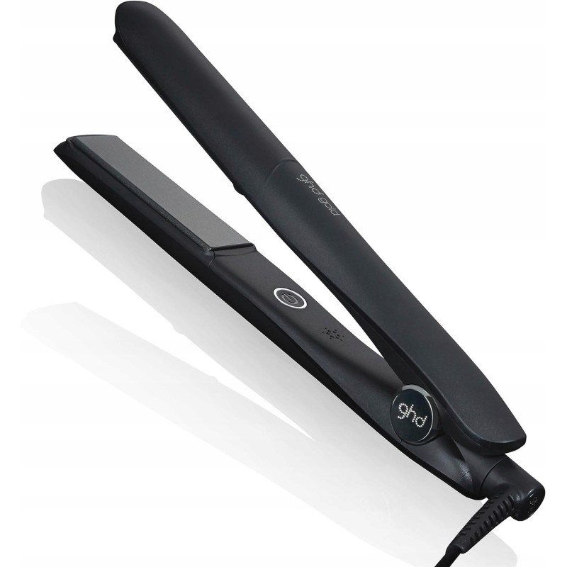 Outlet Ghd Gold Profesjonalna Prostownica Czarna max temp 185 C ceramiczna