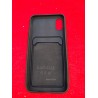 Etui kwmobile do Apple iPhone XS - Elastyczne etui TPU z kieszonką na kartę