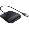 Trust Primo czytnik do kart chipowych Wewnątrz Czarny CardBus+USB 2.0