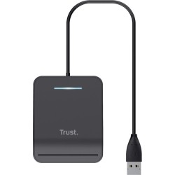 Trust Primo czytnik do kart chipowych Wewnątrz Czarny CardBus+USB 2.0