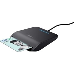 Trust Primo czytnik do kart chipowych Wewnątrz Czarny CardBus+USB 2.0