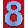 Nanlyiau Numer domu/na drzwi z nierdzewnej stali 304 6 cali/15,3 cm cyfra 8