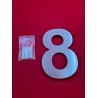 Nanlyiau Numer domu/na drzwi z nierdzewnej stali 304 6 cali/15,3 cm cyfra 8