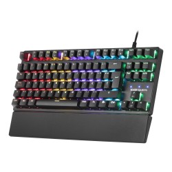 Outlet Klawiatura mechaniczna MKXTKLBES układ hiszpański switch blue