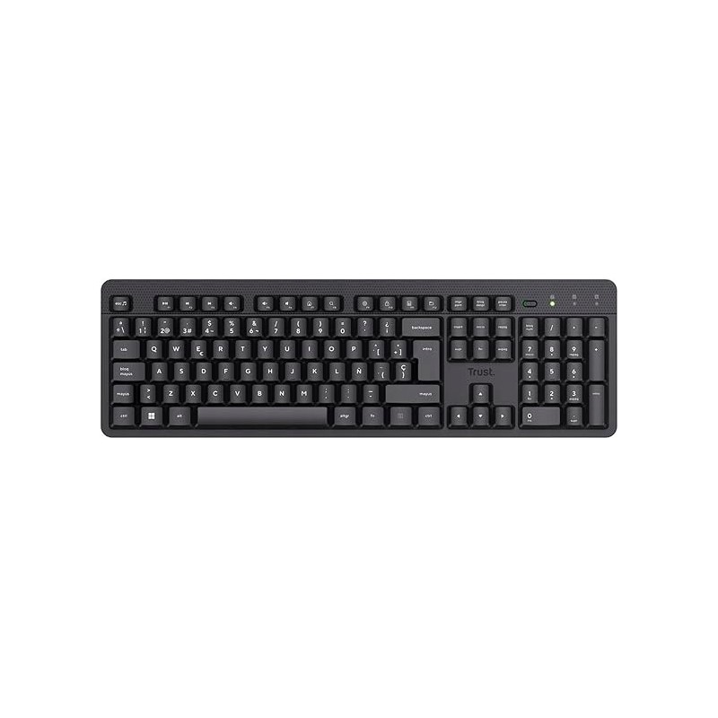 Outelt klawiatura bezprzewodowa OPIS Trust Ymo II Silent układ ES QWERTY Outelt klawiatura bezprzewodowa OPIS Trust Ymo II Silent układ ES QWERTY