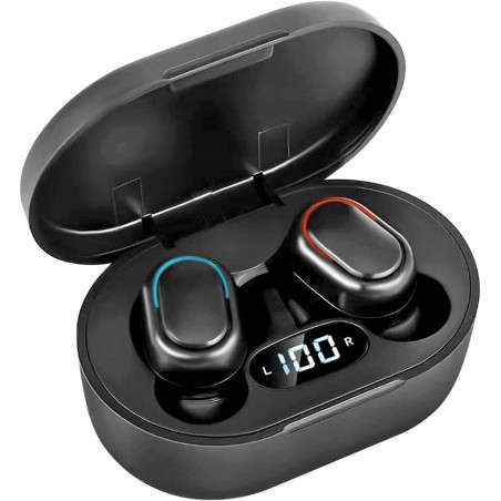 Outlet KASSPO Słuchawki douszne Bluetooth 5.0 bezprzewodowe stereo