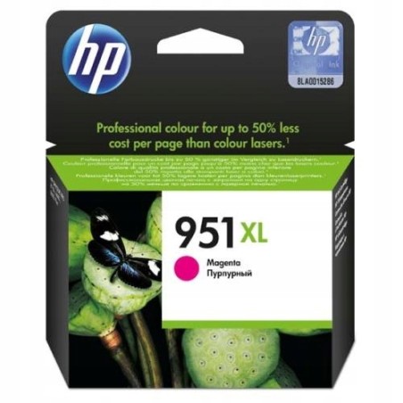 Outlet Kartridż Tusz do drukarki HP CN047AE czerwony (magenta) XL size OPIS