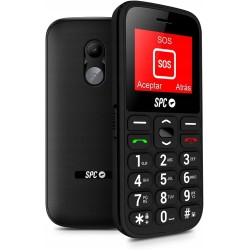 Outlet SPC Fortune2 4G telefon komórkowy 4G dla senior przycisk SOS czarny