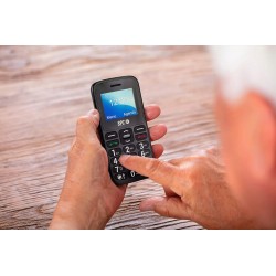 Outlet SPC Fortune2 4G telefon komórkowy 4G dla senior przycisk SOS czarny