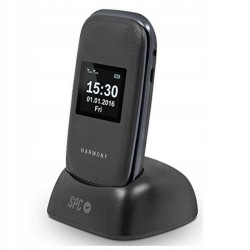 Outlet Telefon komórkowy dla seniorów SPC 2,4" - Czarny OPIS stacyjka kabel