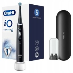 Outlet Szczoteczka magnetyczna Oral-B iO6 czarna timer 42000 obr./min