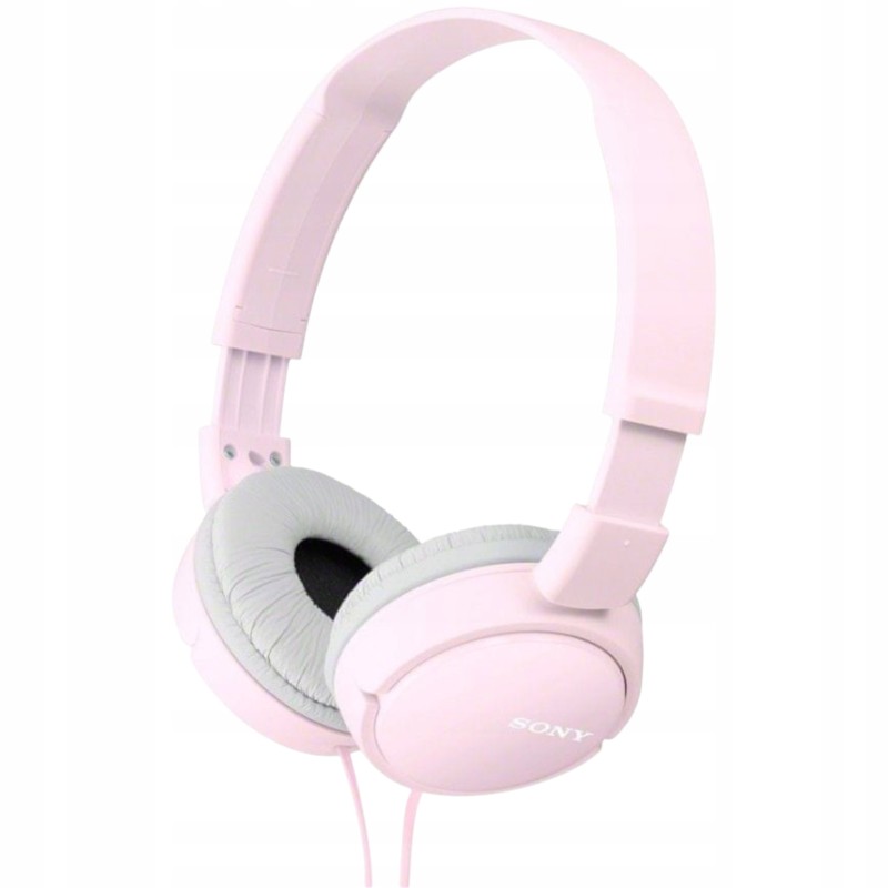 Uszkodzony Słuchawki nauszne Sony MDR-ZX110 róż/szary OPIS przewodowe gamer Uszkodzony Słuchawki nauszne Sony MDR-ZX110 róż/szary OPIS przewodowe gamer