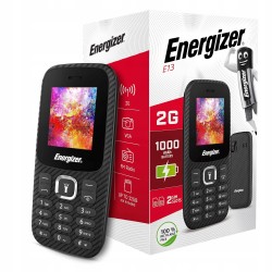 Outlet Telefon komórkowy Energizer Life X5001 32 MB / 32 MB 2G black zestaw