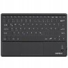 Outlet 1byone DIAFIELD klawiatura Bluetooth czarna z touchpadem format ES
