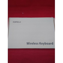 Outlet 1byone DIAFIELD klawiatura Bluetooth czarna z touchpadem format ES