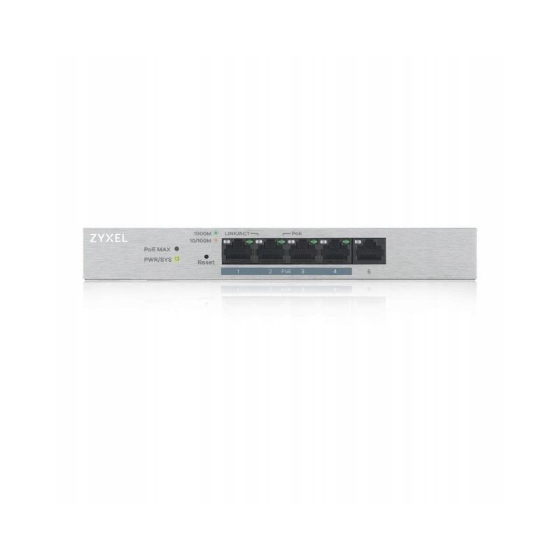 Outlet Zyxel GS1200-5HPV2-EU0101F Smart Switch 5xGigabit 4xPOE 60W