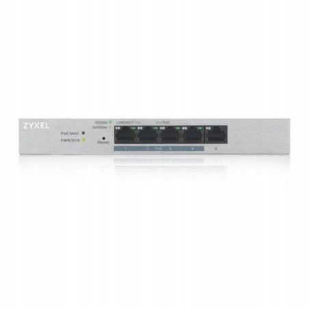 Outlet Zyxel GS1200-5HPV2-EU0101F Smart Switch 5xGigabit 4xPOE 60W