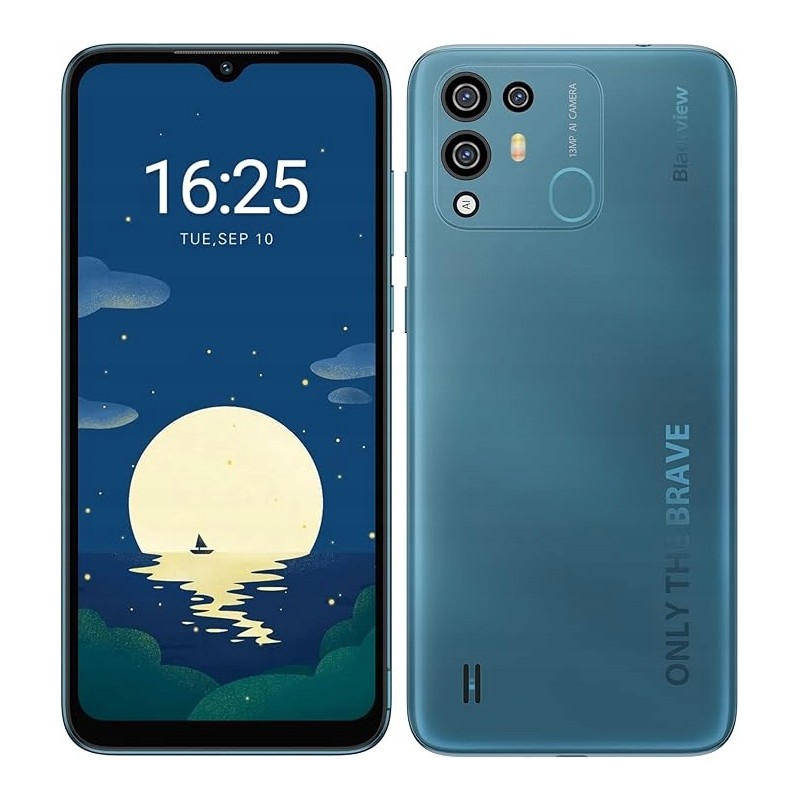 Outlet Smartfon Blackview A55 Pro 4 GB / 4G (LTE) morski niebieski 64GB Outlet Smartfon Blackview A55 Pro 4 GB / 4G (LTE) morski niebieski 64GB