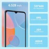 Outlet Smartfon Blackview A55 Pro 4 GB / 4G (LTE) morski niebieski 64GB