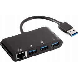 Outlet T4008 Hub USB Amazon Basics 0192835001120 przepustowość 10-1000 Mb/s