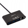 Outlet T4008 Hub USB Amazon Basics 0192835001120 przepustowość 10-1000 Mb/s