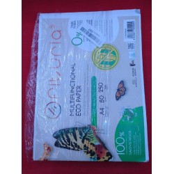 Outlet Papier recyklingowy A4 250 sztuk ekologiczny Fituria80 gr/m do biura