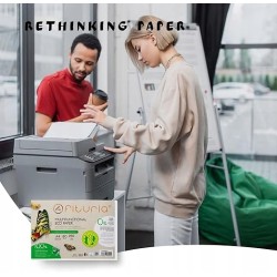 Outlet Papier recyklingowy A4 250 sztuk ekologiczny Fituria80 gr/m do biura