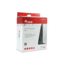 Outlet Equip 245301 słuchawki/zestaw słuchawkowy Przewodowa Opaska na głowę