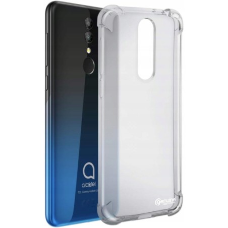 Outlet Etui przeźroczyste na telefon Alcatel 3/3 2019 Genuine Case odporne