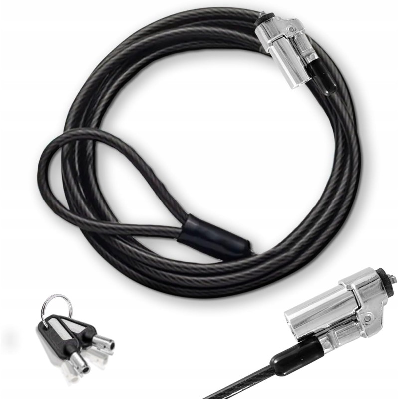 Outlet Kabel zabezpieczający do komputera o długości 1,8 metra Nano Saver