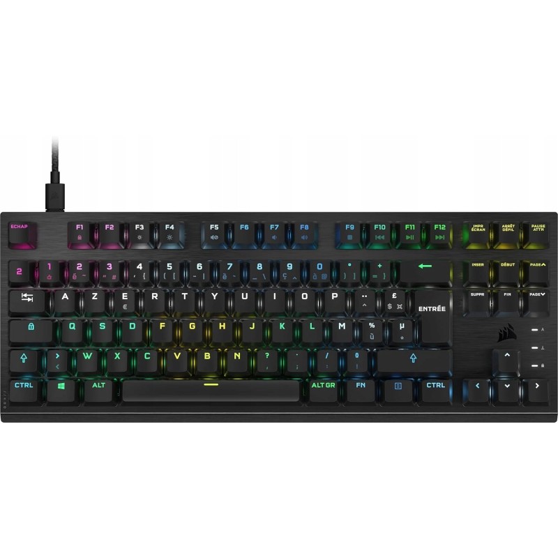 Outlet Klawiatura hybrydowa Corsair K60 Pro RGB TKL OPX układ AZERTY OPIS