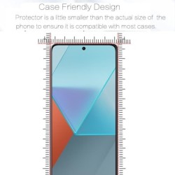 Bihizei Szkło hartowane do Xiaomi Redmi Note 13 Pro 5G + nasadka na aparat