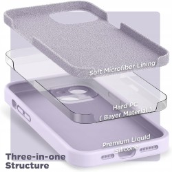 Etui SURPHY iPhone'a 14 Plus z osłoną ekranu