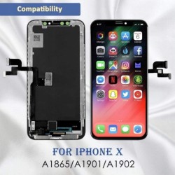 Wyświetlacz LCD zamiennik tylko do iPhone X (5,8 cala) A1865/A1901/ A1902