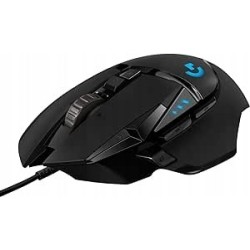 Outlet Myszka przewodowa Logitech G502 Hero sensor optyczny 25600 dpi