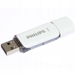 Outlet Pendrive Philips FM32FD70E 32 GB USB 2.0 biały 1 sztuka