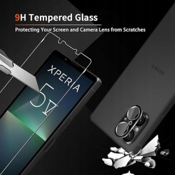 Outlet Liilaa Szkło hartowane na telefon i aparat 2 sztuki Sony Xperia 5 V
