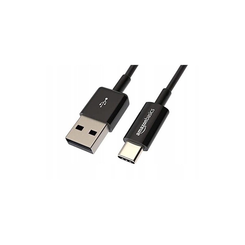 Outlet Kabel USB - USB typ C Amazon Basics L6LUC009-CS-R 0,9 m czarny