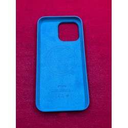 Outlet Plecki Apple do Apple iPhone 15 Pro Max niebieski Silicone MagSafe