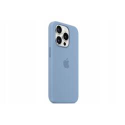Outlet Plecki Apple do Apple iPhone 15 Pro Max niebieski Silicone MagSafe