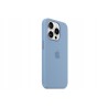 Outlet Plecki Apple do Apple iPhone 15 Pro Max niebieski Silicone MagSafe