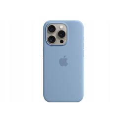 Outlet Plecki Apple do Apple iPhone 15 Pro Max niebieski Silicone MagSafe