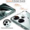 IVoler Etui do Xiaomi Poco F6 5G, przeźroczyste plecki amortyzujące upadek