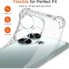 IVoler Etui do Xiaomi Poco F6 5G, przeźroczyste plecki amortyzujące upadek