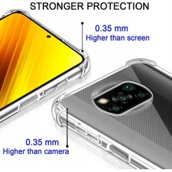 Pnakqil Etui na telefon z łańcuszkiem dla Xiaomi Poco X3 NFC/X3/X3 Pro 6,67