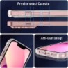 Outlet Qasyfanc Etui kompatybilne z Apple iPhone 13 6.1" Przeźroczysty