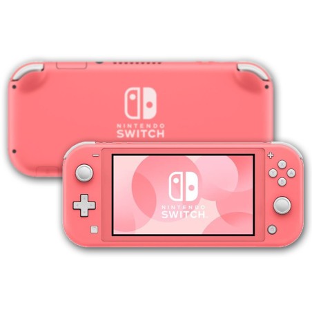 USZKODZONY Konsola Nintendo Switch Lite różowy ekran LCD Bluetooth OPIS