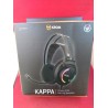Outlet Krom Kappa Zestaw słuchawkowy Opaska na głowę Czarny oświetlenie RGB