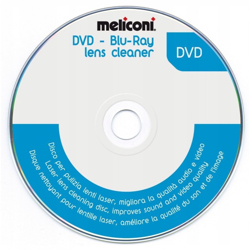 Outlet Płyta czyszcząca do napędów DVD Meliconi 621012BA